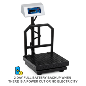 เครื่องชั่งน้ำหนักอุตสาหกรรมดิจิตอล ACE Heavy-Duty รุ่น MS 400x400 รองรับน้ำหนักได้ 120 กก. ความแม่นยำ 10/20 กรัม ผลิตจากเหล็กอ่อน รับประกัน 1 ปี - Product Image 6