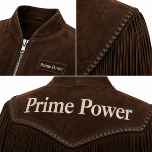 2026 <b>Men's</b> <b>Suede</b> Cowboy <b>Jacket</b> Fringe Tassel Western Biker Outerwear Vintage Fashion Zip Up <b>Jacket</b> OEM ODM Wholesale Supplier - Product Image 4