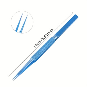 Ciseaux à ressort professionnels en acier inoxydable, pointe extra-affûtée avec poignée pour cuticules, pointe droite fine, instruments chirurgicaux - Product Image 3