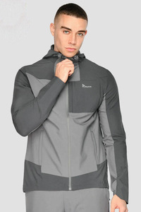 High Quality Custom Wholesale <b>Zip</b> <b>up</b> <b>Jacket</b> And Nylon Pants Two Piece Set Streetwear Nylon Windbreaker Tracksuit Set - Product Image 6