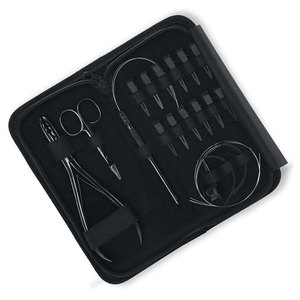 Kit de Pinzas para Extensiones de Cabello de Acero Inoxidable de Alta Calidad Profesional, Duraderas, con Micro-Enlaces, Fuerte Agarre y Precisión - Product Image 4