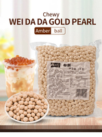 Perles de tapioca directes d'usine en vrac grandes quantités emballage de sac thé à bulles Popping Boba