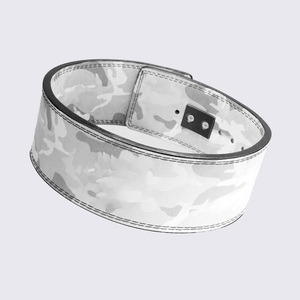 Cinturón de Levantamiento de Pesas, Construcción de Cuero Resistente, Sistema de Palanca de Acero Ajustable, Ajuste Cómodo - Product Image 2