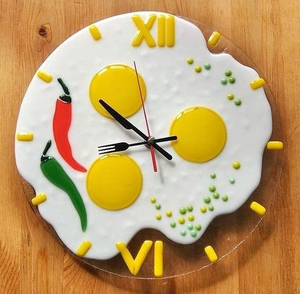 Modern Abstract Resin Epoxy Wooden <b>Clock</b> <b>Silent</b> Handmade Luxury Wall Decor Piece for Contemporary Interiors - Product Image 1