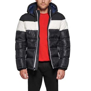 Veste matelassée unisexe de haute qualité 2025 personnalisée en toile, réversible, grande taille, chaude pour l'hiver, confortable, coupe-vent et résistante au froid - Product Image 2
