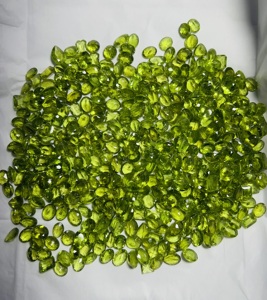 Natural <b>Peridot</b> Cut Stones Faceted Green Gemstone Mix Cut Shape 3-10mm Loose Gemstones Jewellery Making Bulk Supplier Trimurti - Product Image 3