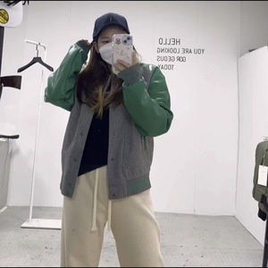 Streetwear Manufacturer Wholesale Custom Letterman Plus Size Varsity Jacket Man Winter Vintage School College Men'S Jackets <b>Coat</b> - Product Image 6