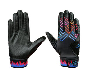 Guantes de Entrenamiento Sublimados OEM para Béisbol - Palma de Cuero PU de Alta Adherencia - Puño de Neopreno y Poliéster Transpirable - Product Image 1
