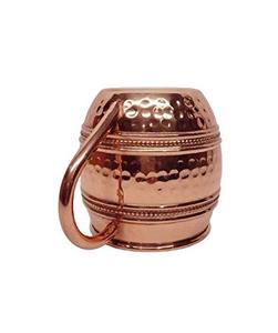 Contemporary Copper Moscow Mule <b>Mugs</b> Made For Iced Beverage Serving Elegant Addition To Kitchen Bar And Celebrations - Product Image 4