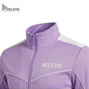 Conjunto Deportivo Personalizado con Logotipo OEM para Adultos Unisex, Chaqueta con Cierre y Cuello Redondo, Pantalones Deportivos Ligeros de Corte Completo - Product Image 3