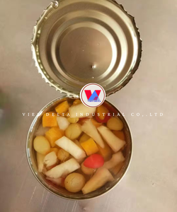 Cóctel de Frutas Tropicales Mixtas Enlatadas Listo para Comer en Sirope, Postre de Frutas Exóticas Saludable para Importadores y Distribuidores - Product Image 6