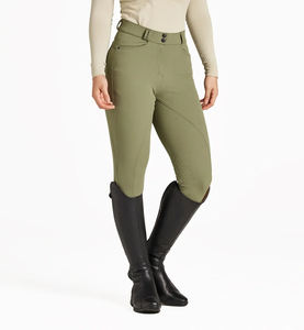 2026 Vente en gros Jodhpurs d'équitation pour femmes, en coton, légers et respirants, avec assise intégrale en silicone et taille haute - Product Image 6