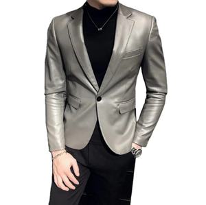 แจ็คเก็ตเลตเตอร์แมนมีซิปรูดตรา3D สำหรับผู้ชายเสื้อแจ็กเก็ตหนังนูน - Product Image 1