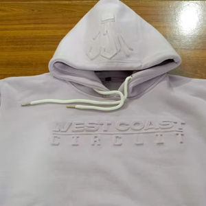 เสื้อฮู้ดดี้แฟชั่นสตรีทแวร์ปี 2026 แบบสั่งทำพิเศษ ลายนูน 3 มิติ เนื้อผ้าหนา สำหรับทั้งชายและหญิง คุณภาพสูง ขายส่งเสื้อฮู้ดดี้สตรีทแวร์ - Product Image 1