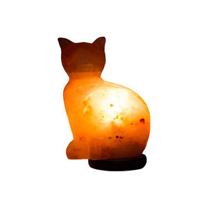 Premium Animal Design Himalayan Salt <b>Lamps</b> Handmade <b>Cat</b> Shape Pink Rock Salt Carving Wholesale Natural Crystal light - Product Image 1