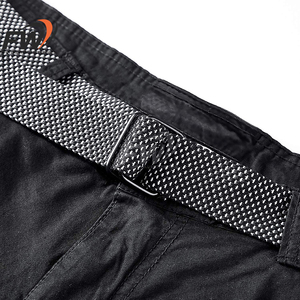 Pantalones Cortos Cargo Holgados Estampados para Hombre, Tallas Grandes, Cortavientos, Lona 100% Algodón, Bolsillos, Logotipo Personalizado, Cierre con Cordón, Tiro Medio - Product Image 4