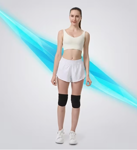 Genouillère en mousse épaisse respirante avec fermeture auto-agrippante réglable, protection universelle unisexe toutes saisons pour le volleyball - Product Image 4