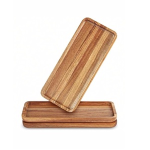 Nueva Bandeja de Servir con Diseño de Madera Irrompible y Personalizada - Product Image 1