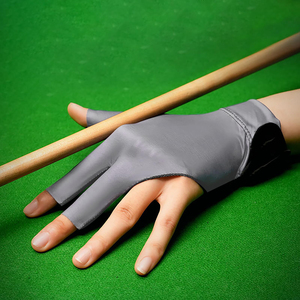 Billiard Snooker Glove 3 Finger Pool Glove For Left Hand Durable Stitched Snooker Cue Sport Glove Popular Sizes Color Available - Product Image 3