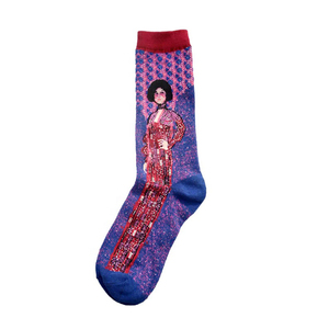 Women’s Patterned Crew <b>Socks</b> Soft Comfortable Cotton Fashionable Everyday Wear Perfect for Office School or Casual Outfits - Product Image 3