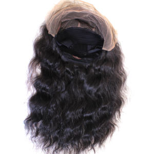 Pelucas frontales completas de encaje HD vietnamitas 13x6, densidad 300, cabello humano virgen 100% atado a mano, peluca frontal transparente de onda profunda, Vietnam - Product Image 5