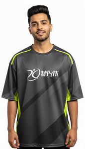 <b>Mens</b> Casual Oversized Sublimation T-Shirt Streetwear Stylish Regular Fit Trendy for Polyester/Cotton Anti-Wrinkle Breathable - Product Image 2