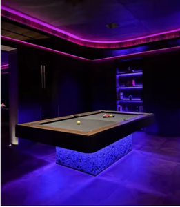 Table de billard Velar Stone Argmac personnalisable pour divertissement en intérieur, usage domestique, hôtelier et club - Product Image 4