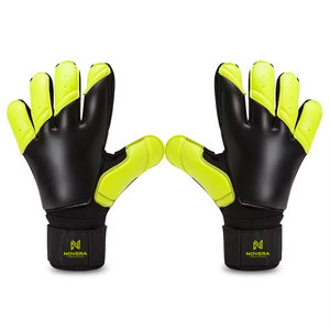 Gants de gardien de but de football professionnels confortables, respirants, durables, en cuir, antidérapants, imperméables - Product Image 3