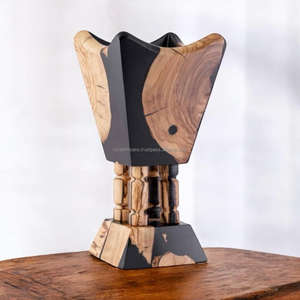 Brûleur de Bukhoor époxy arabe pour porte-encens oriental Oud Stick en bois pour encens aromatique - Product Image 3