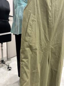 Wholesale Olive Green SOLID <strong>Dungaree</strong> Jumpsuit Square Neck Sleeveless Adjustable Straps Casual <strong>Women's</strong> Wear Pockets Wide Leg - Product Image 3