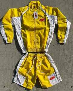 Chaqueta Cortavientos de Algodón 100% Personalizable al por Mayor con Cremallera de Cuarto, de Secado Rápido, Conjunto Corto de Verano de Alta Calidad - Product Image 4