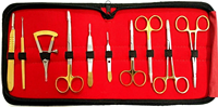 Kit d'instruments de chirurgie plastique pour blepharoplastie, ensemble d'instruments chirurgicaux pour paupières, acier inoxydable allemand, réutilisable, CE
