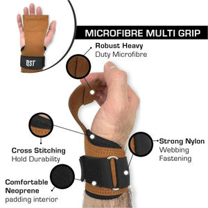 Poignées de gymnastique suspendues pour Cross Fit, haltérophilie, athlétisme, entraînement, protection des paumes, coussinets de poignet, équipement de fitness, logo personnalisé - Product Image 5