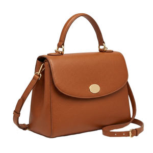 Sac fourre-tout en similicuir de haute qualité pour femme avec fermeture éclair et pompon, grande capacité, sac à bandoulière élégant, sac à main décontracté et tendance pour le shopping et le travail - Product Image 6