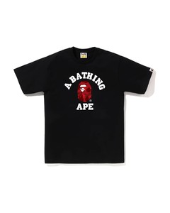 T-shirt en tricot à manches courtes avec logo camouflage noir, col rond, unisexe, streetwear, 100% coton, respirant, de haute qualité, coupe classique - Product Image 5