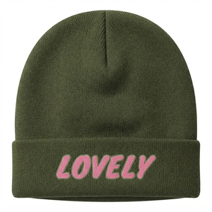 Gorro de Invierno Casual Unisex para Adultos, Tejido con Logo Personalizado, Transpirable, Impermeable, Acrílico, Impresión Digital/Relieve - Product Image 1