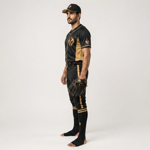 Uniforme de Béisbol, Ropa Deportiva Profesional, Material Transpirable de Secado Rápido, Construcción Cómoda, Ligera y de Alto Rendimiento - Product Image 2