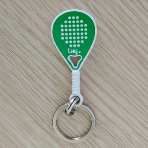 Llavero de Silicona con Forma de Raqueta de Pádel, Tamaño Personalizado, Recuerdo de Evento Deportivo, Duradero, Calidad Superior, el Mejor con Relieve 3D - Product Image 3