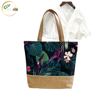 Bolsa de Yute Natural de Diseño Personalizado, Bolsa de Compras Reutilizable Ecológica para Promociones de Marca - Product Image 2