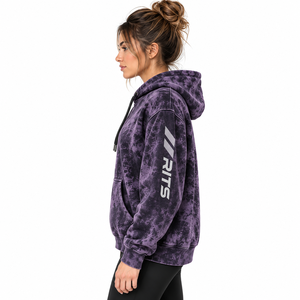 Sudadera con Capucha Oversize Tie Dye para Mujer RITS, de Forro Polar con Bolsillos, Corte Regular, para Otoño, la Más Vendida al por Mayor 2026 - Product Image 2