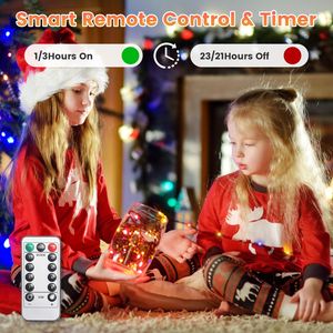 330FT Extra-Long Christmas <b>Lights</b> 1000 LED 8 Modes 8 Brightness Levels IP44 Waterproof Remote <b>Timer</b> 8 Modes 8 Brightness Levels - Product Image 2