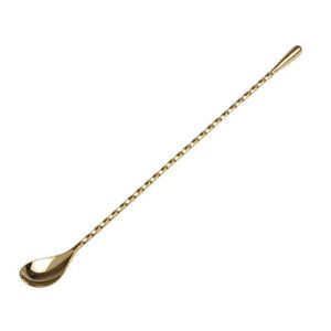 Cuillère à cocktail personnalisée en acier inoxydable, long manche, ustensile de mélange en métal, outil de barman professionnel, accessoire de bar, accessoire pour boissons - Product Image 2