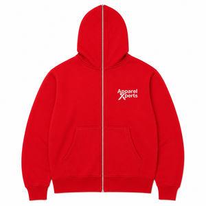 Oversized Full Zip Hoodie Men Women Heavyweight Cotton Fleece Blank Streetwear Hoodie Manufacturer Wholesale - Product Image 3