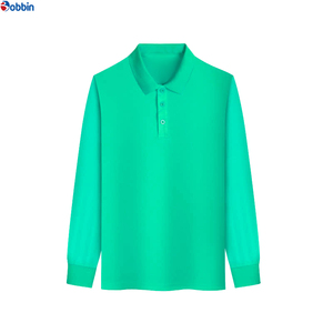 Camiseta Deportiva Personalizada de Manga Larga, Transpirable, de Poliéster/Algodón, Informal, Moderna, Unisex, para Hombre, Lisa, Otoño/Invierno, con Logotipo Bordado - Product Image 5