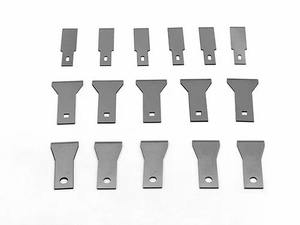 Cuchillas de alta precisión para reciclaje de plástico, máquinas de extrusión, cuchillos industriales de corte para la producción de gránulos de plástico - Product Image 6