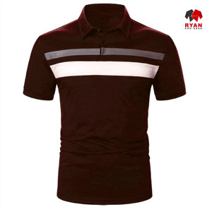 เสื้อโปโลแบบสวมหัวสำหรับผู้ชาย ดีไซน์พิเศษจาก Ryan Pro Gear พร้อมโลโก้สั่งทำได้ สวมใส่สบายๆ - Product Image 2