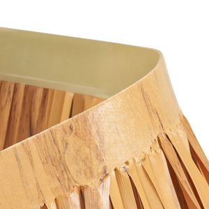 Tetto in erba sintetica effetto paglia per gazebo Tiki in stile messicano, 1.3 x 16.4 piedi, impermeabile, ignifugo, in resina, a rotolo - Product Image 3