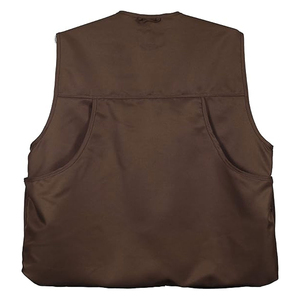 Gilet de chasse sans manches pour homme, marron, avec plusieurs poches, respirant, en softshell, vêtements d'extérieur, style été - Product Image 2