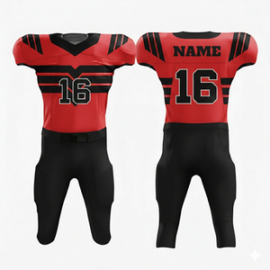 Uniforme de Fútbol Americano para Hombre Hakim Sports - Diseño Personalizado de Última Generación con Impresión Digital y Material Transpirable - Product Image 4