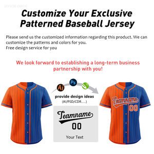 Maillot de baseball personnalisé uni avec fermeture boutonnée, empiècements contrastés, haute qualité, tenue d'équipe OEM, vente en gros, usage scolaire, grandes tailles, 100% coton - Product Image 3